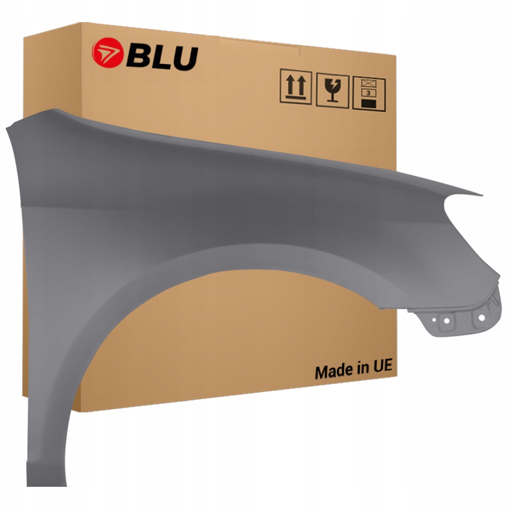 Blu Blatník Vw Golf VI 6 LA7T pravý stříbrný 08-16 přední hatchback pozink