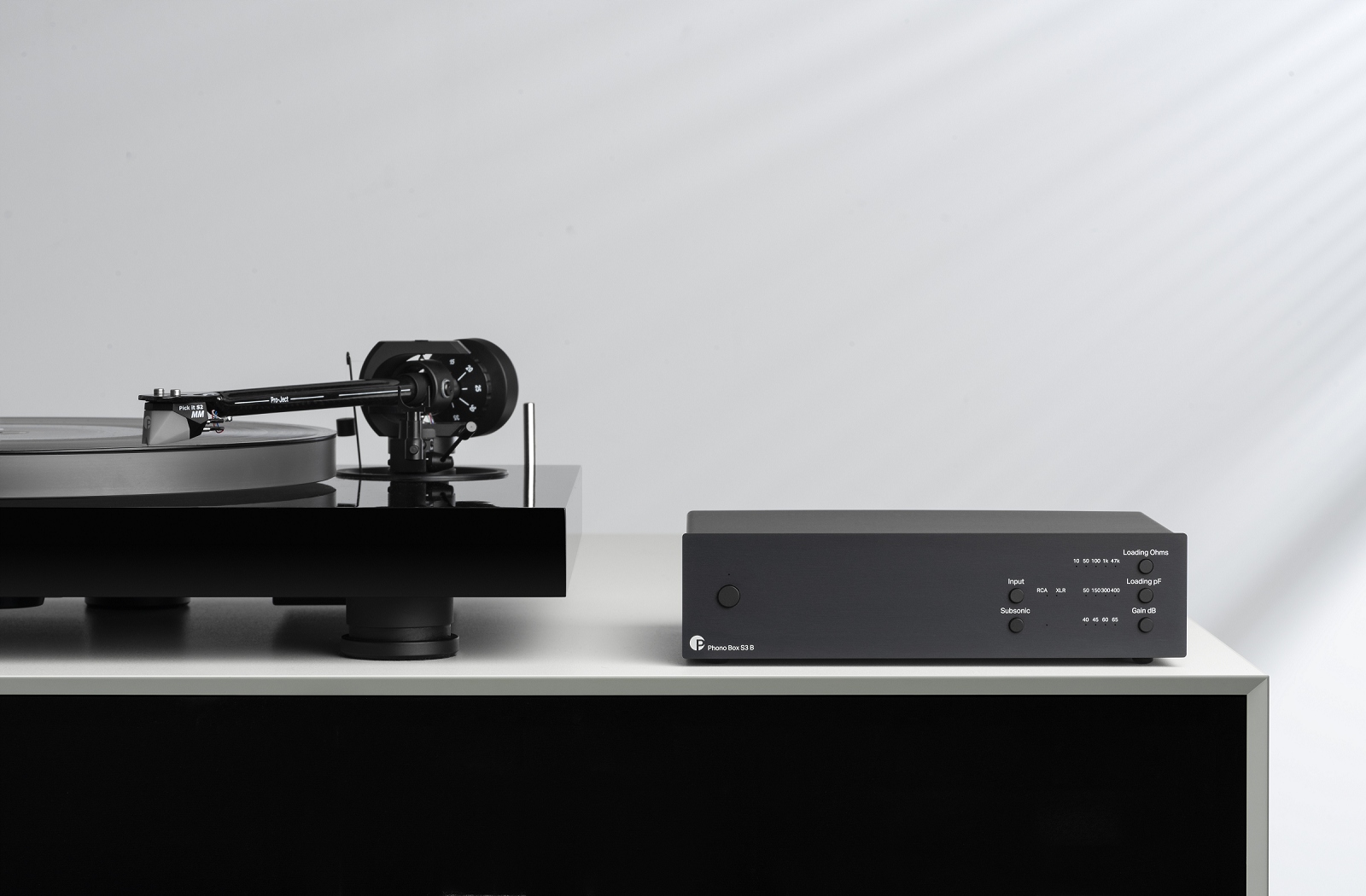 PRO-JECT PHONO BOX S3 B ZBALANSOWANY I AUDIOFILSKI Sterowanie manualne