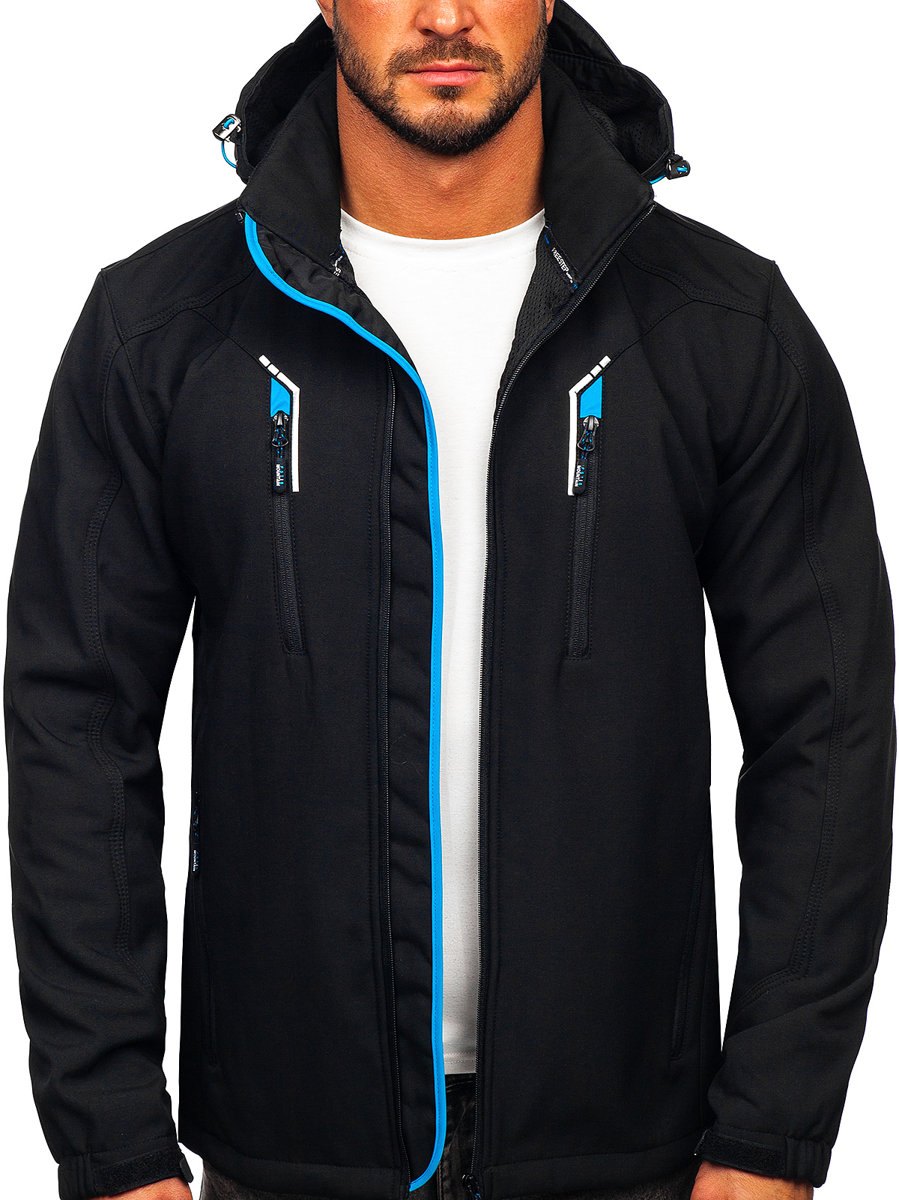 

Kurtka Męska Softshell Czarna WX010 DENLEY_2XL