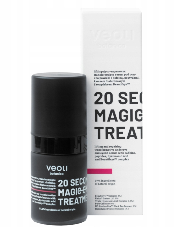 Veoli Botanica 20 Seconds Magic Eye liftingové sérum pod oči 15 ml