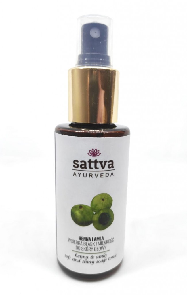 SATTVA WCIERKA HENNA & AMLA 100 ML Marka Sattva