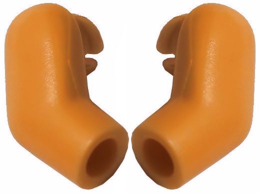 

Lego Ręka Ramię Pomarańczowy 982 981 Para Nowe