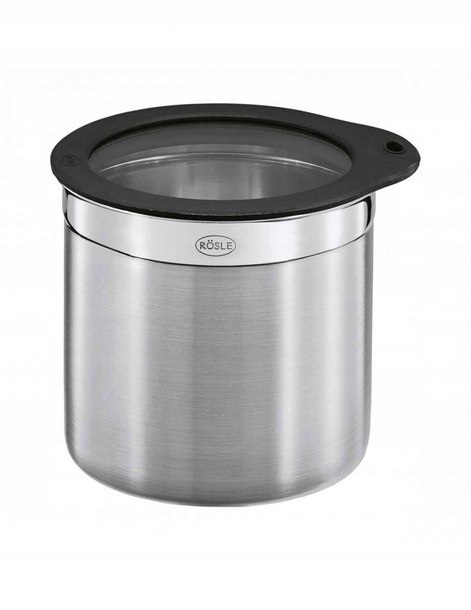 Rösle nádoba s krytom silik. 12 cm vysoká 12 cm