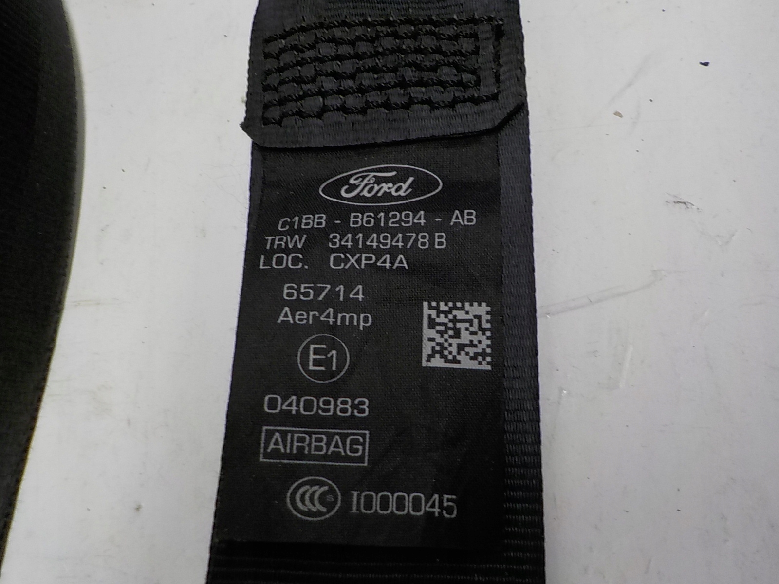 FORD FIESTA MK7 3D Gurten Sicherheits Spanner C1BB-B61294-AB