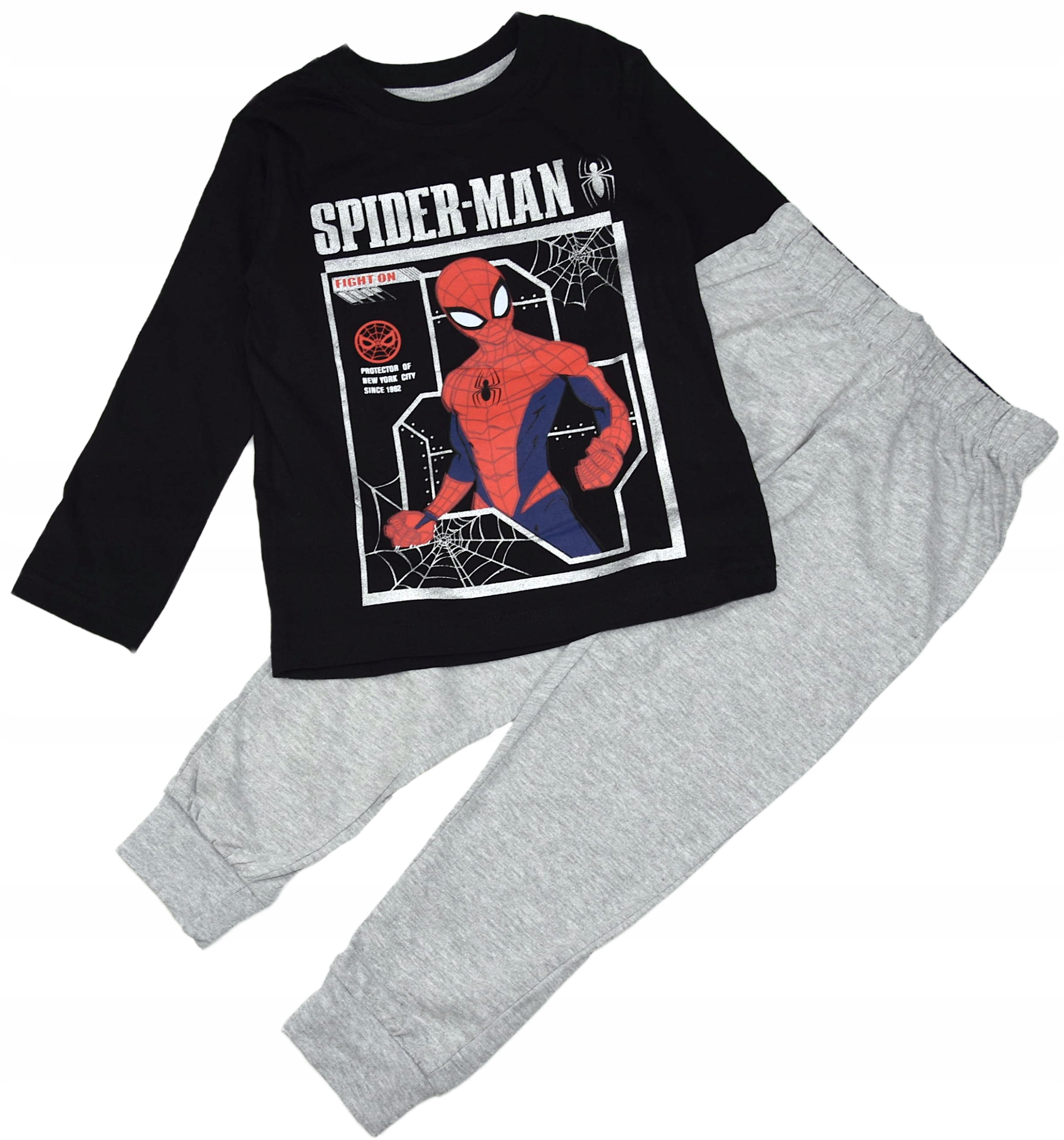 

Piżama Piżamka Bawełna Spiderman Czarna 110