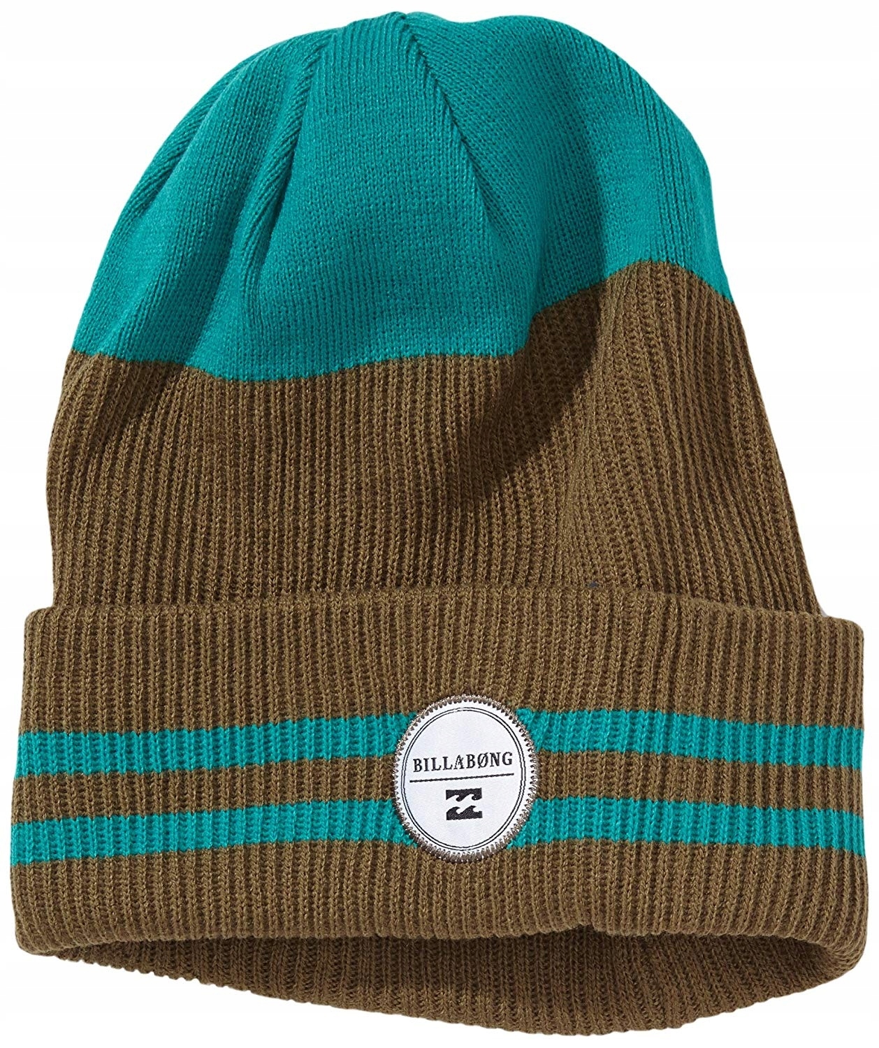 

Billabong czapka męska turkus brąz paski