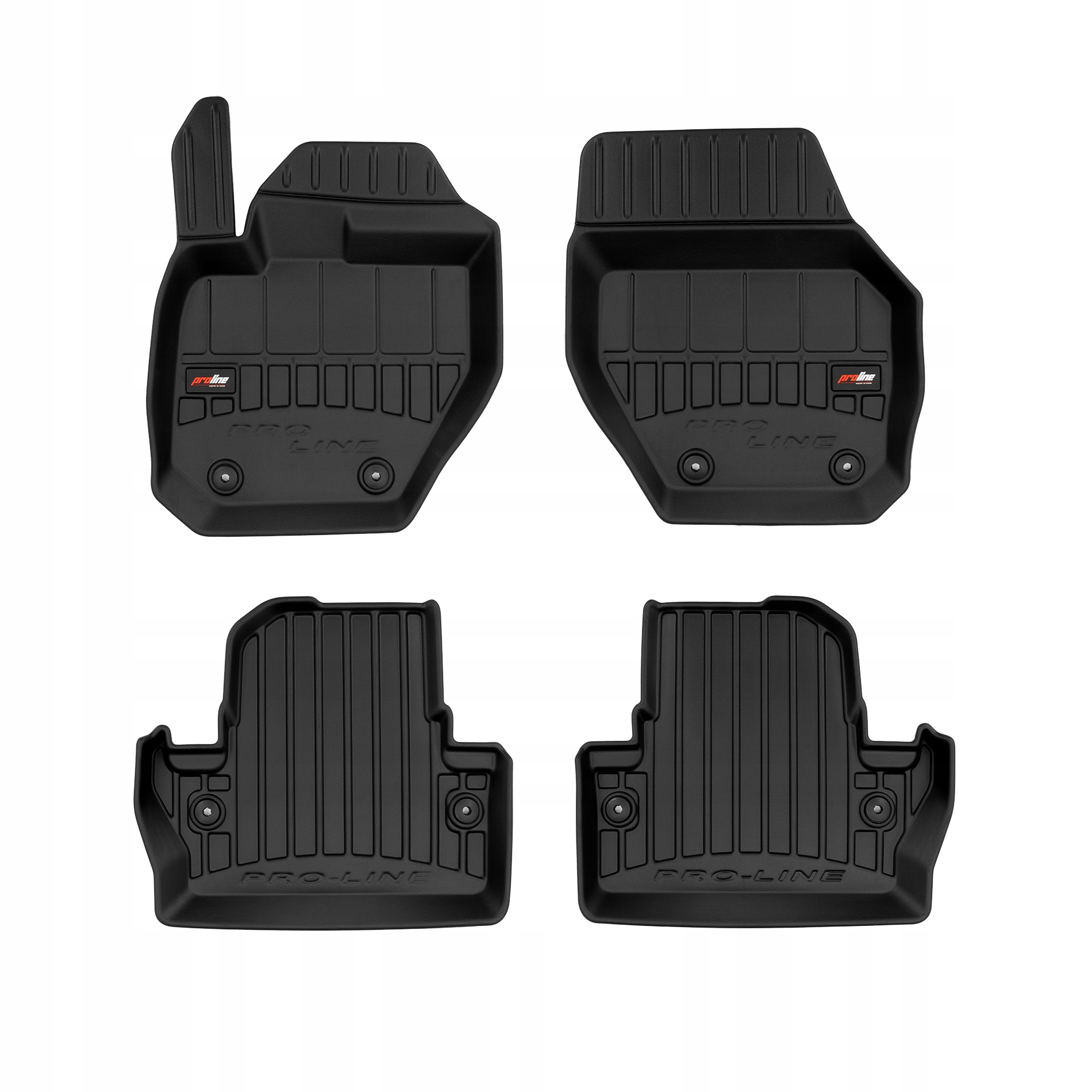 Frogum 3D gumové koberce pro Volvo V60 I 2010-2018