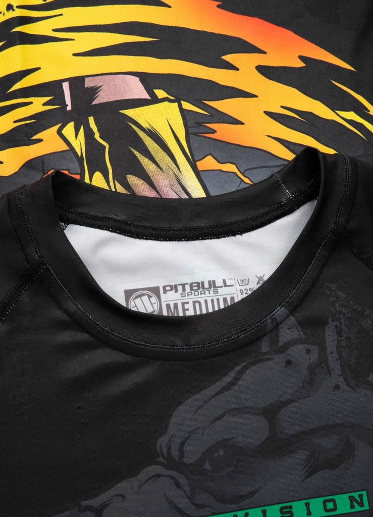 Pit Bull Rashguard Krótki Rękaw Shortsleeve Masters Of Bjj XL Rozmiar XL
