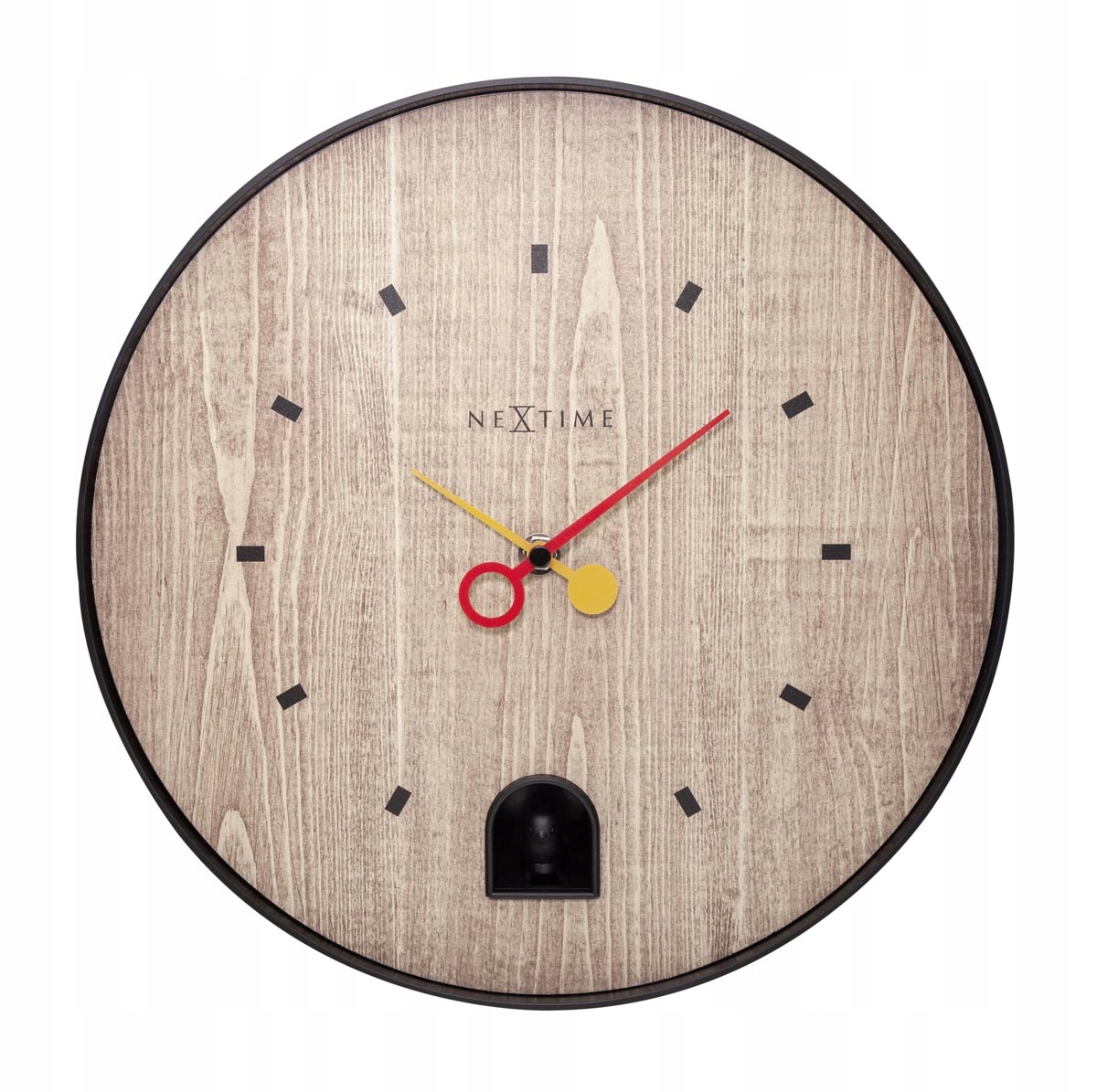 Nástenné Hodiny Black Nightingale Nextime