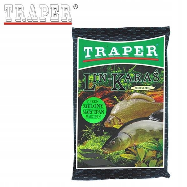 Zanęta Traper Sekret 2,5KG Lin/karaś-marcepan Ziel