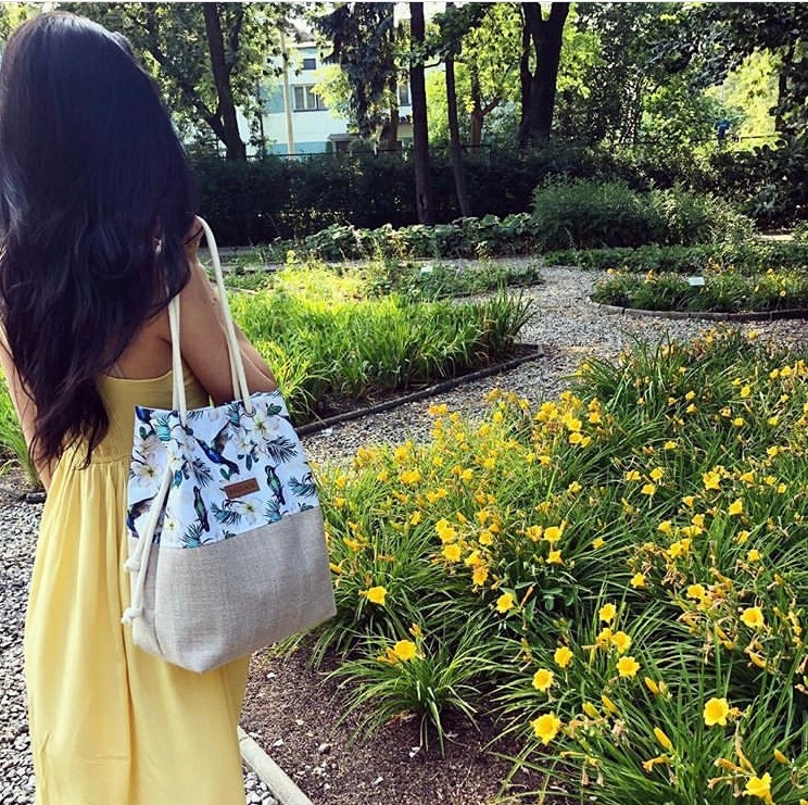 TOREBKA WOREK KOLIBER PALMY TORBA PTAKI BAGGAGE Marka Baggage