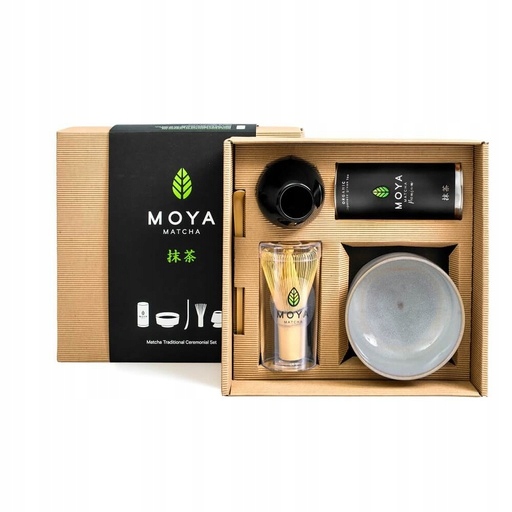 Slavnostní matcha sada Moya Matcha Luxusová a šálek Josei