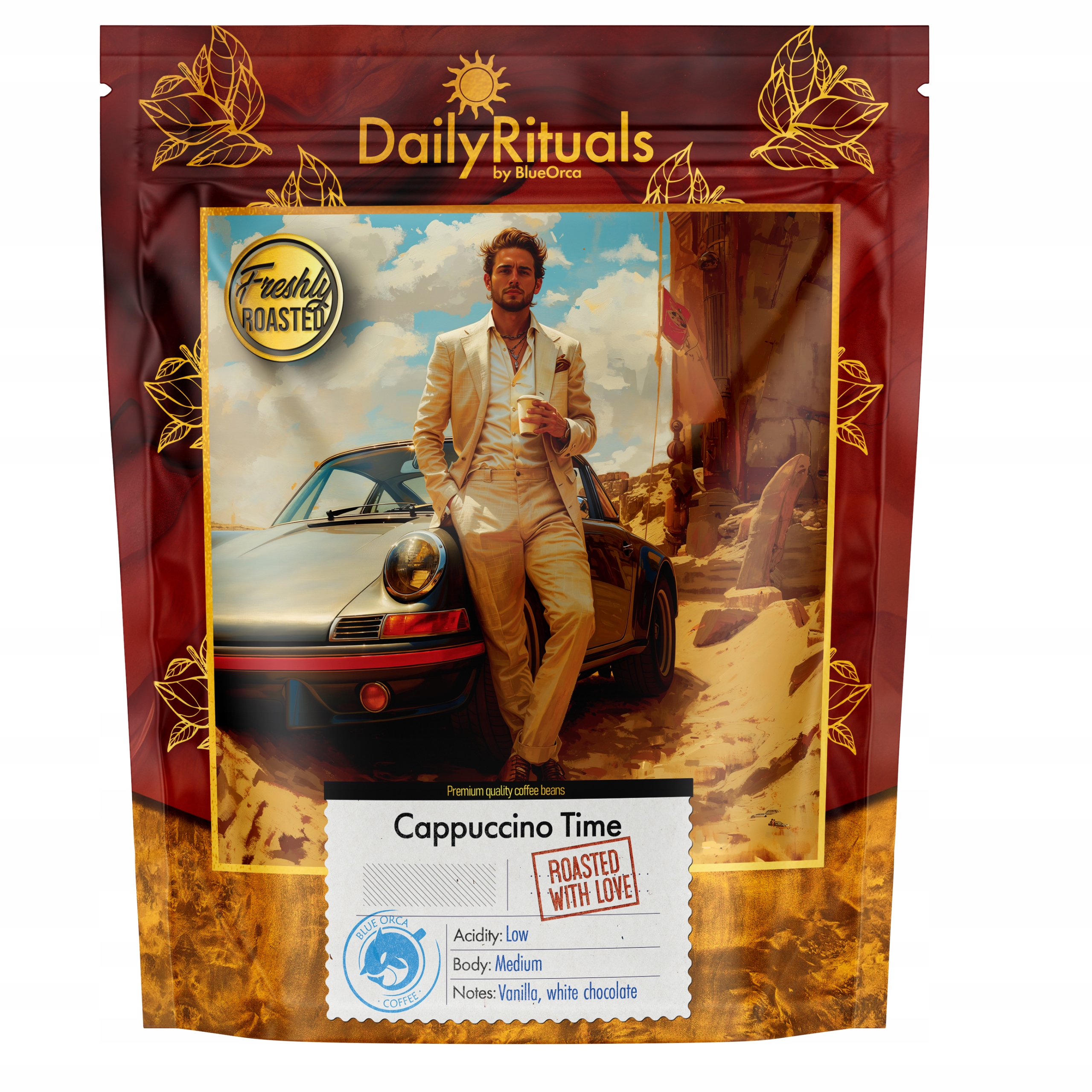 Levně Káva zrnková Daily Rituals Cappuccino Time Čerstvě pražená 100% Arabica