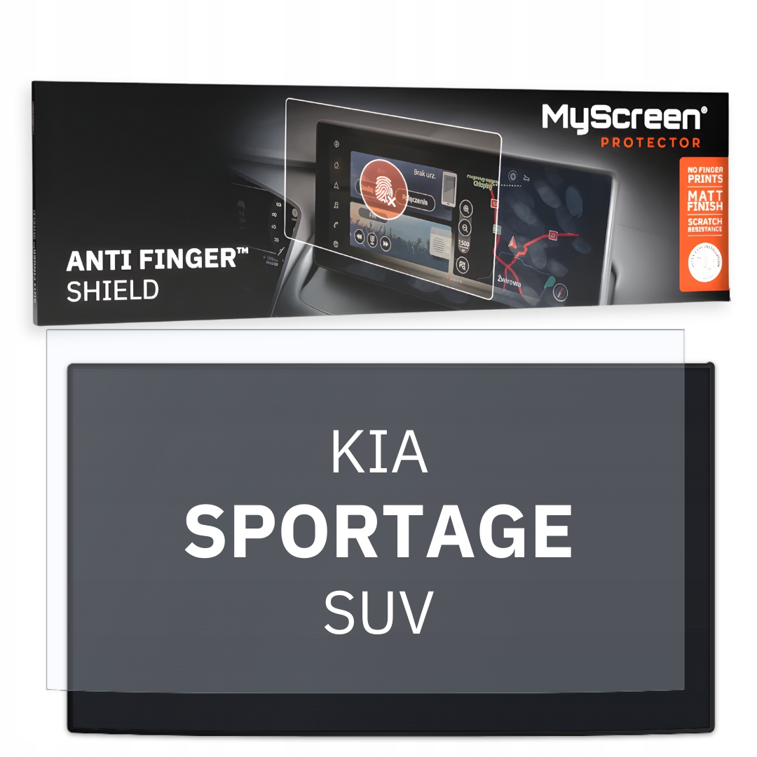 Matná fólie pro Kia Sportage Suv 2018 2021 MyScreen Anti Finger