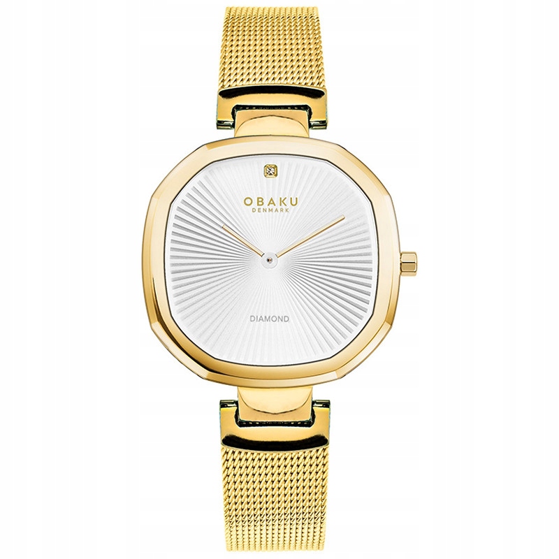 Dámské hodinky Obaku Denmark V277LXGIMG zlaté