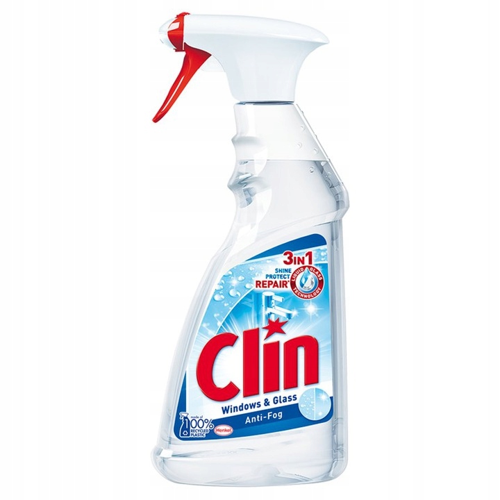 

Clin Antypara Anti-fog Płyn Mycia Szyb Okien 500ml