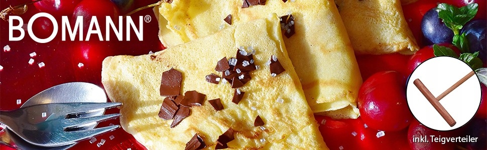 NALEŚNIKARKA ELEKTRYCZNA PATELNIA DO PIECZENIA NALEŚNIKÓW Bomann CM CB Model 622211