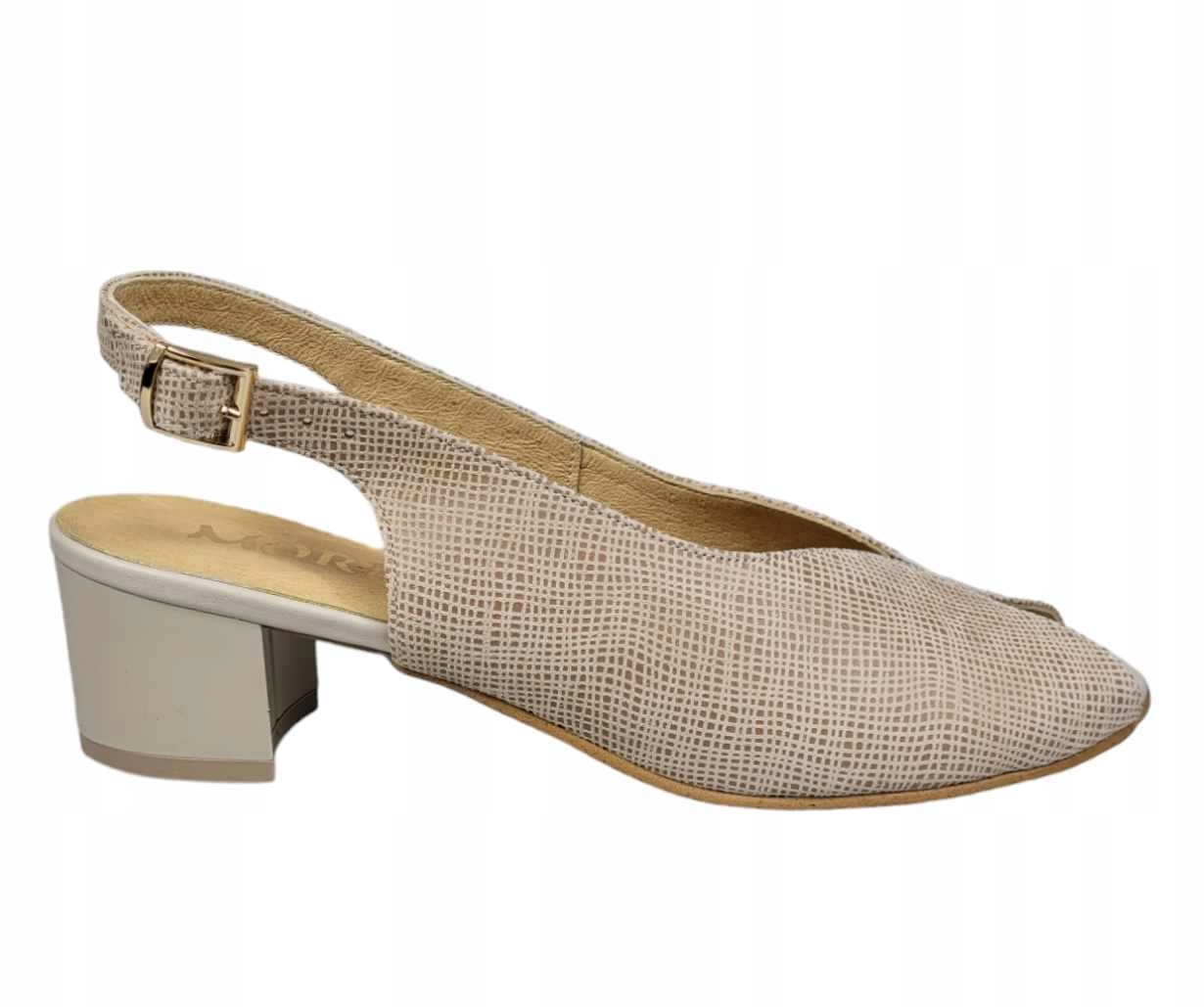Morek Elegantní Sandály 792 Béžové vel. 36