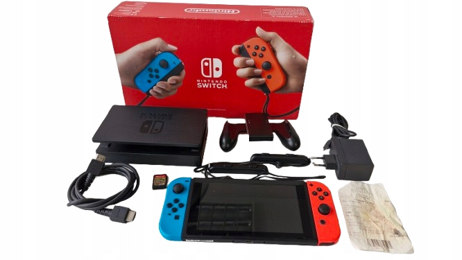 Konsola Nintendo Switch Hac-001 w Nintendo Switch - Konsole