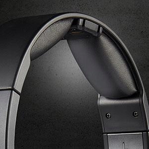 SŁUCHAWKI BEZPRZEWODOWE NAUSZNE STACJA NADAWCZA CZARNE RADIOWE 2,4GHz Konstrukcja zamknięta