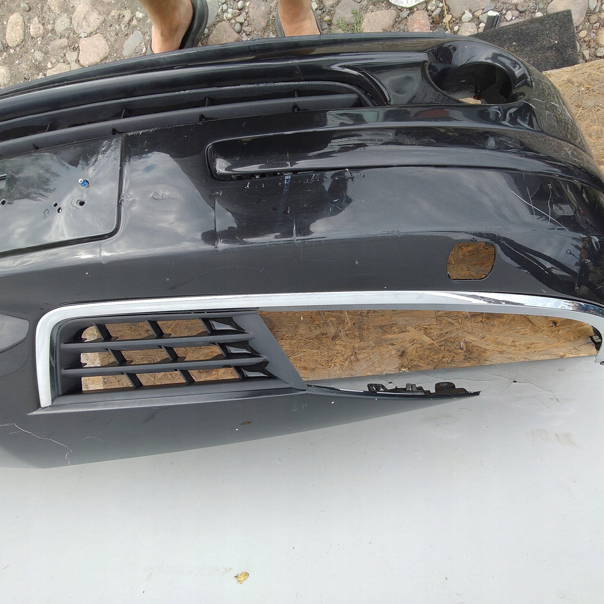 front bumper front RENAULT LAGUNA II LIFT washers
