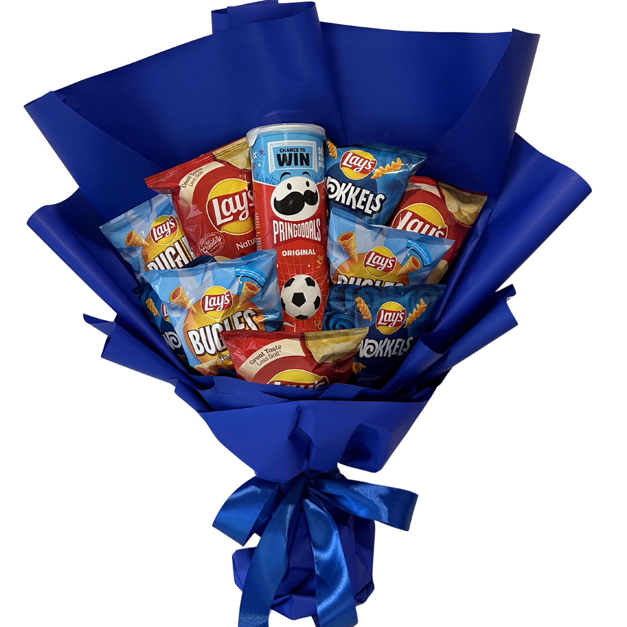 Zestaw Prezentowy Bukiet Z Chipsów Parapetówka Kawalerski Urodziny 18 30 40