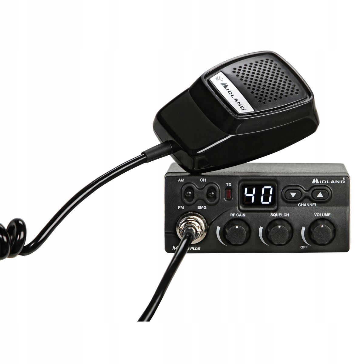 Cb Rádio Alan Midland Cb Am M-zero Plus 12V Am/fm Nouzový asistent #8