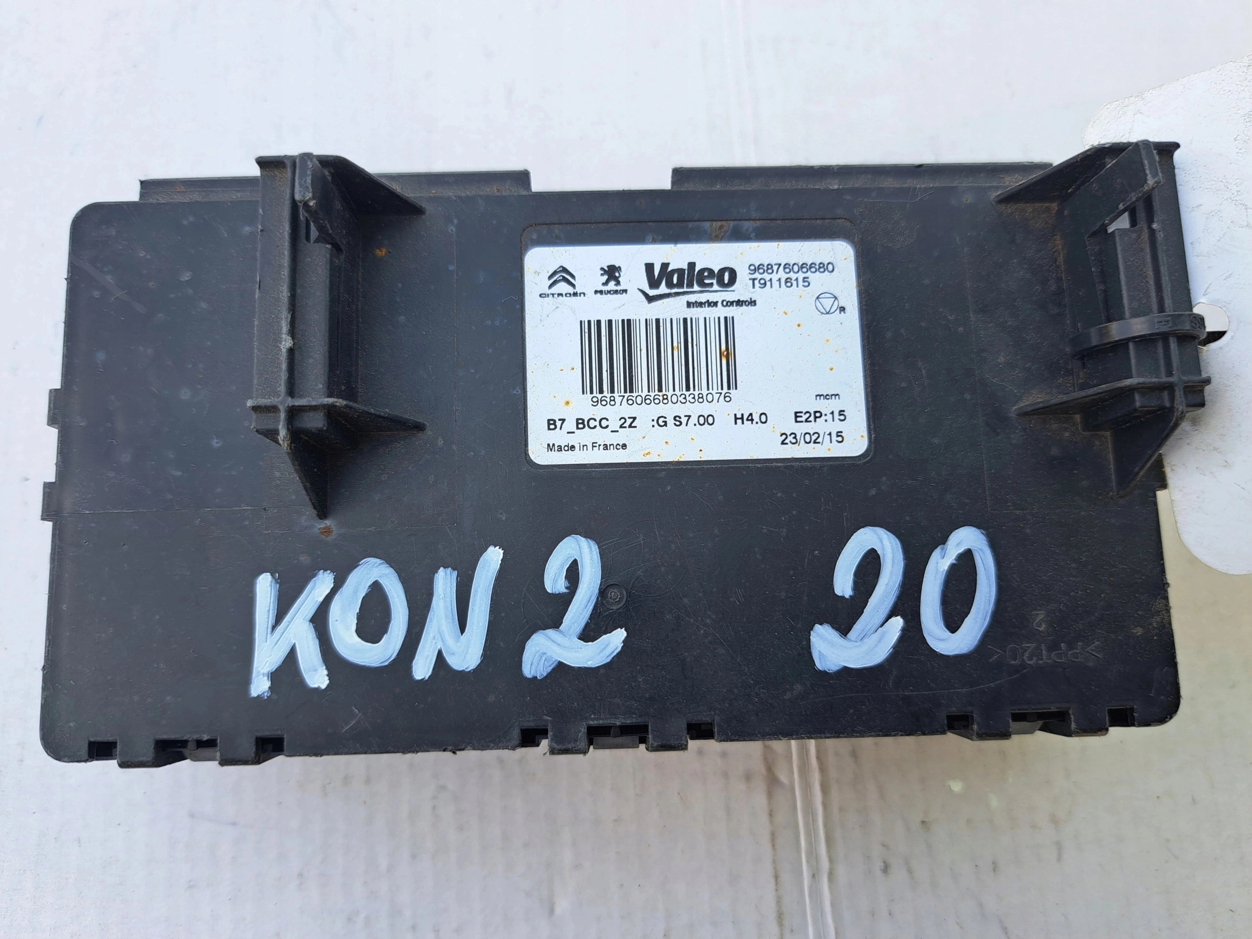 CITROEN DS4 computer ECU control unit 9687606680 T911615