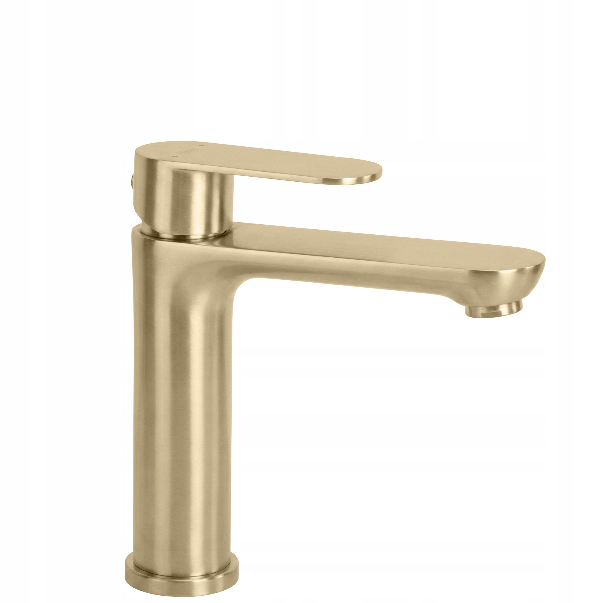 Umyvadlová Stojánková Baterie Rea Logan Kartáčované Zlato Nízká Baterie