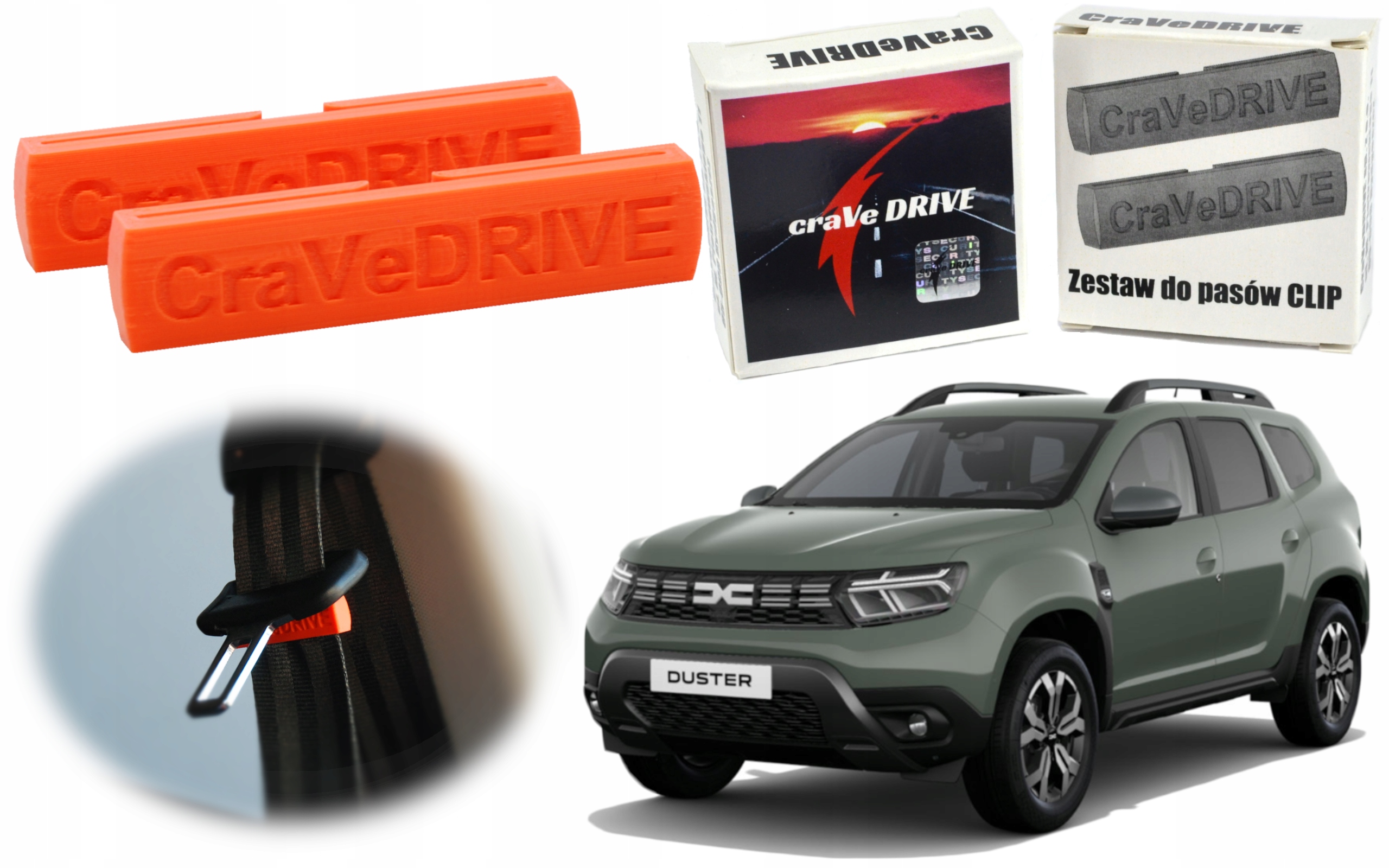 

Clip do pasa regulacja klamry Dacia Duster 2 2022+