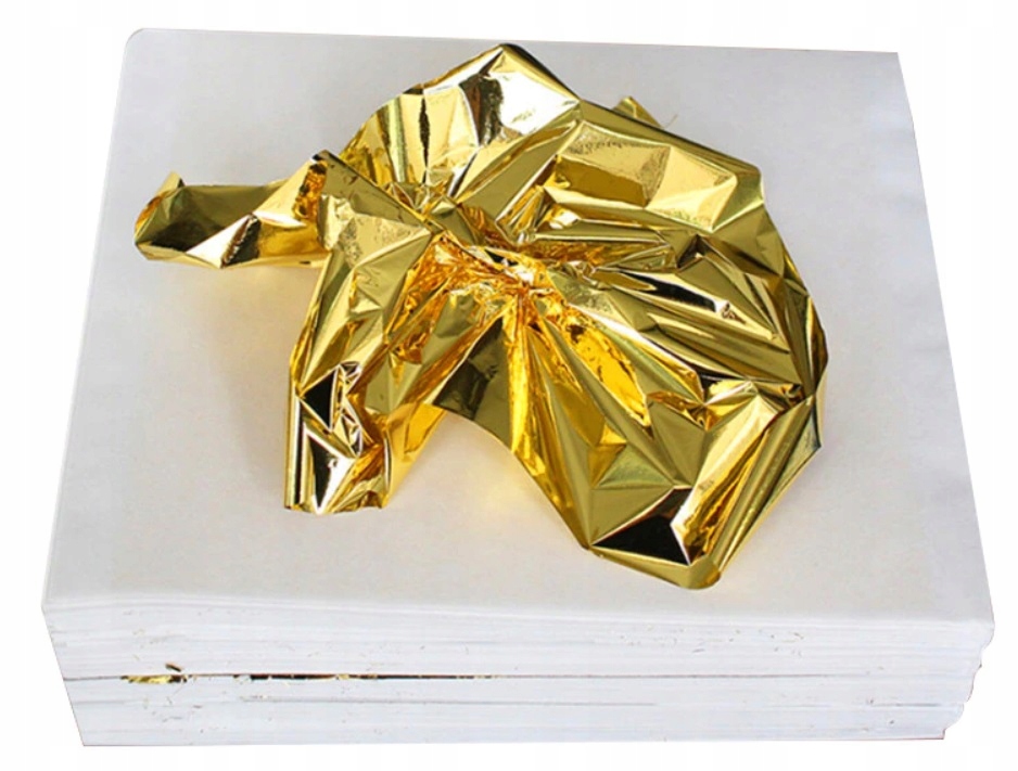 Złote płatki złota folia do decoupage 100szt EAN (GTIN) 4971878177667