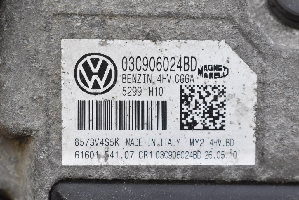control unit computer of the engine 03C906024BD VW GOLF 6 VI 1.4 16V 80 KM 08-15