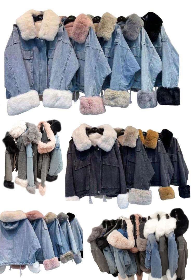 

Kurtka Jeansowa Z Futerkiem Katana Miś Futerko S/m