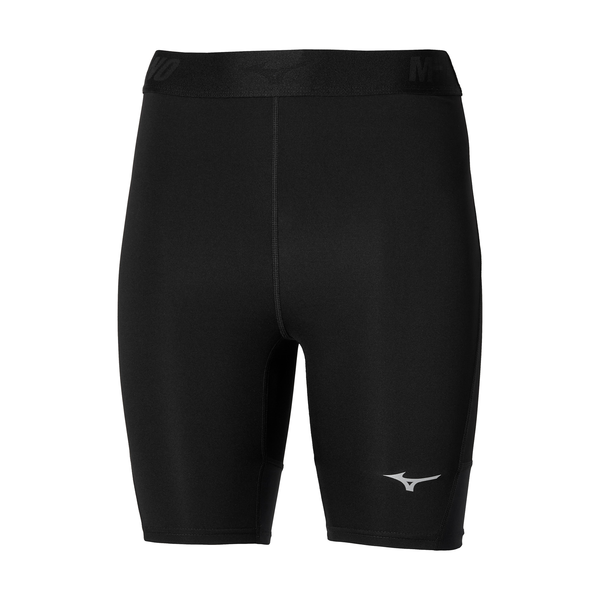 Spodenki do biegania damskie Mizuno Core Impulse Mid black