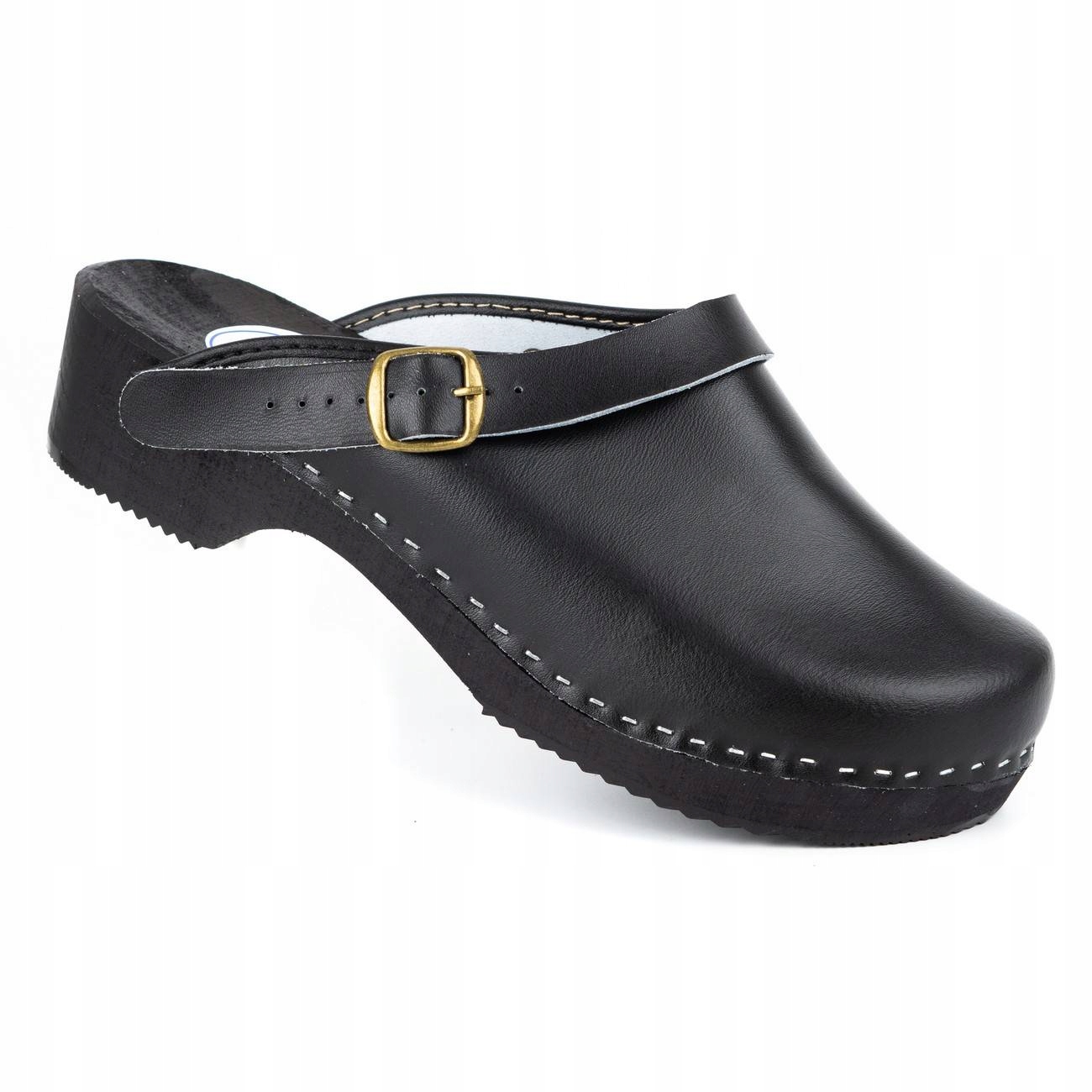 

Buty męskie skórzane drewniaki chodaki M85 44