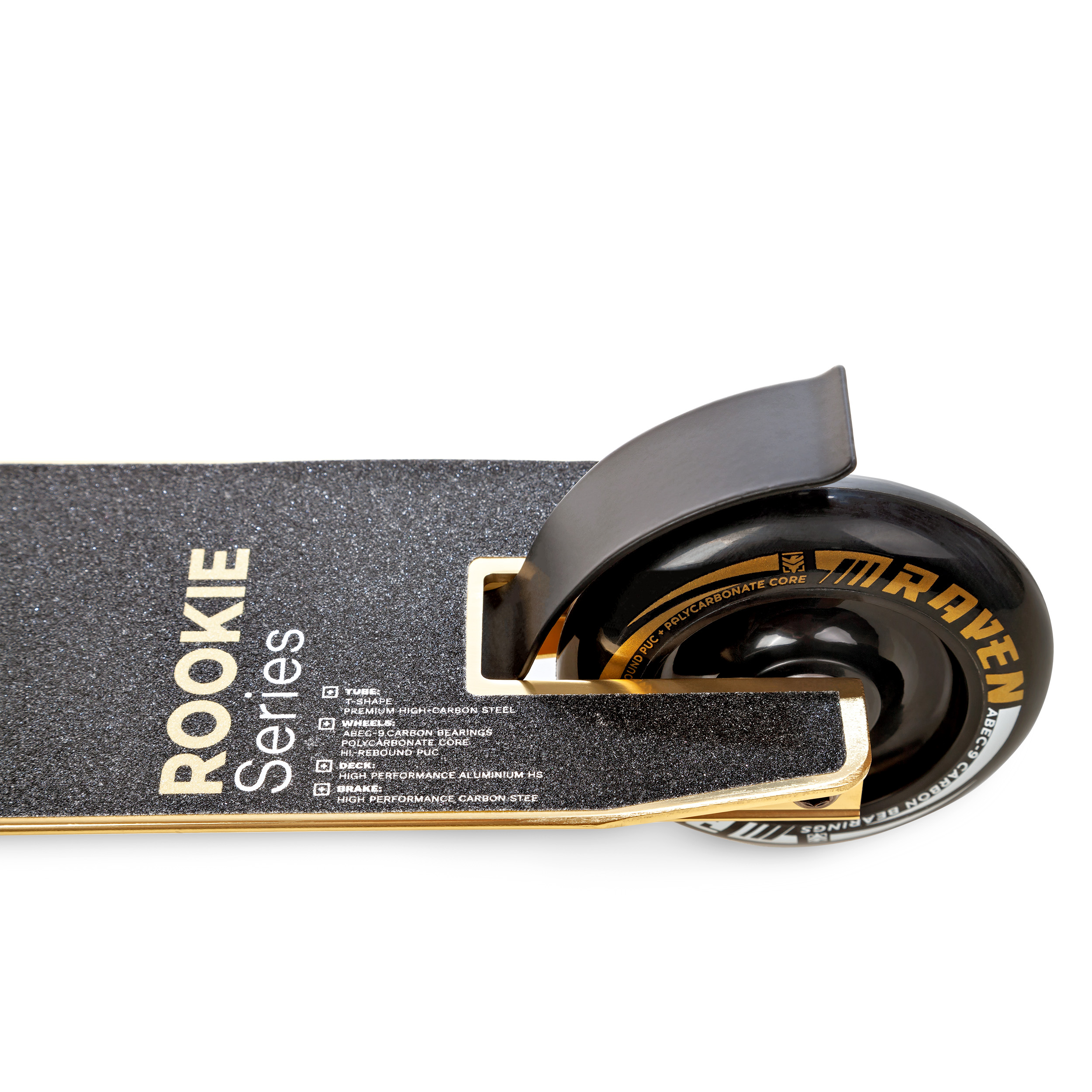 Hulajnoga Wyczynowa RAVEN Evolution Rookie Gold 100mm Model Rookie