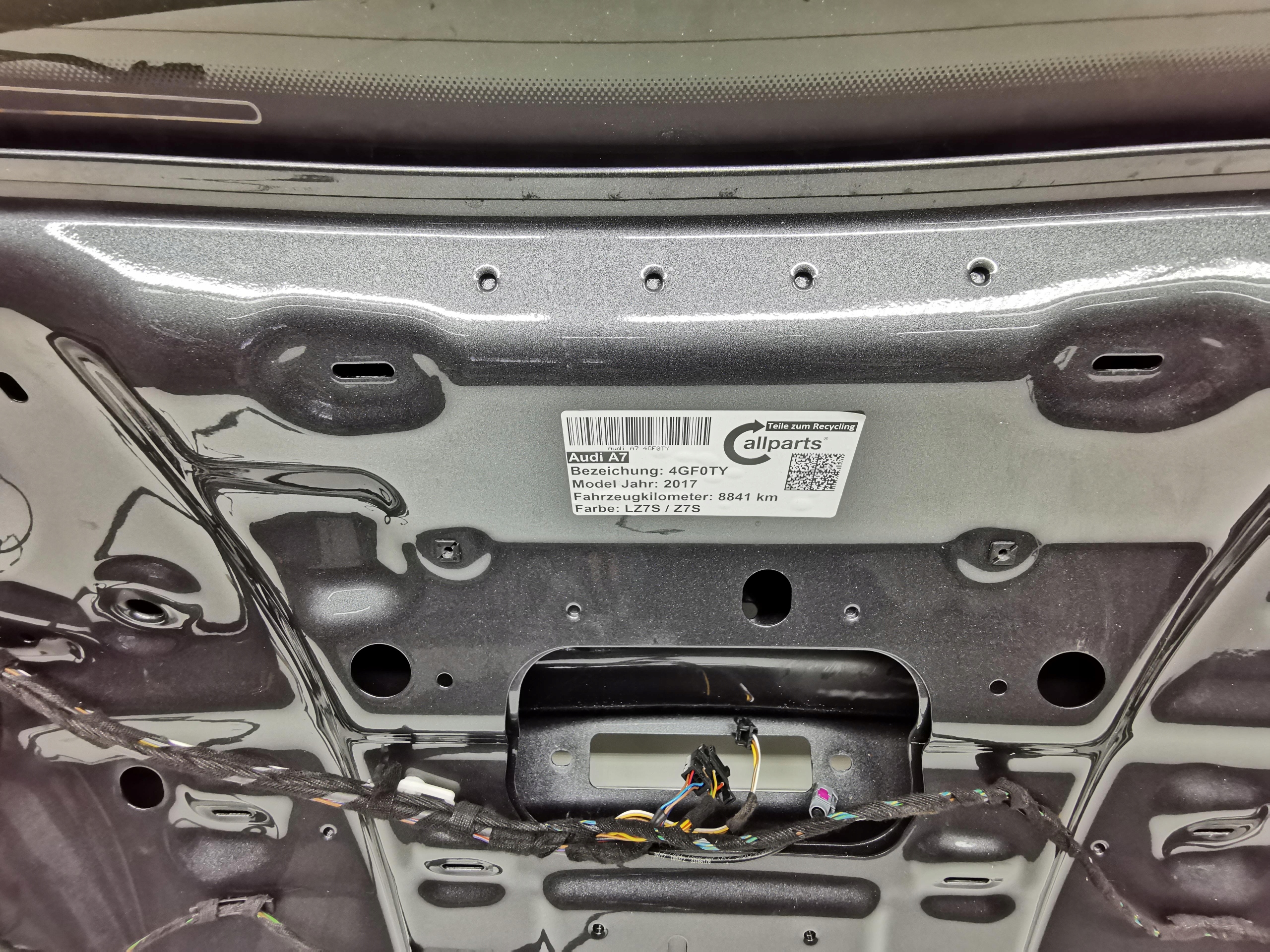 trunk door boot AUDI A7 C7 S7 4G LIFT 2018 LZ7S