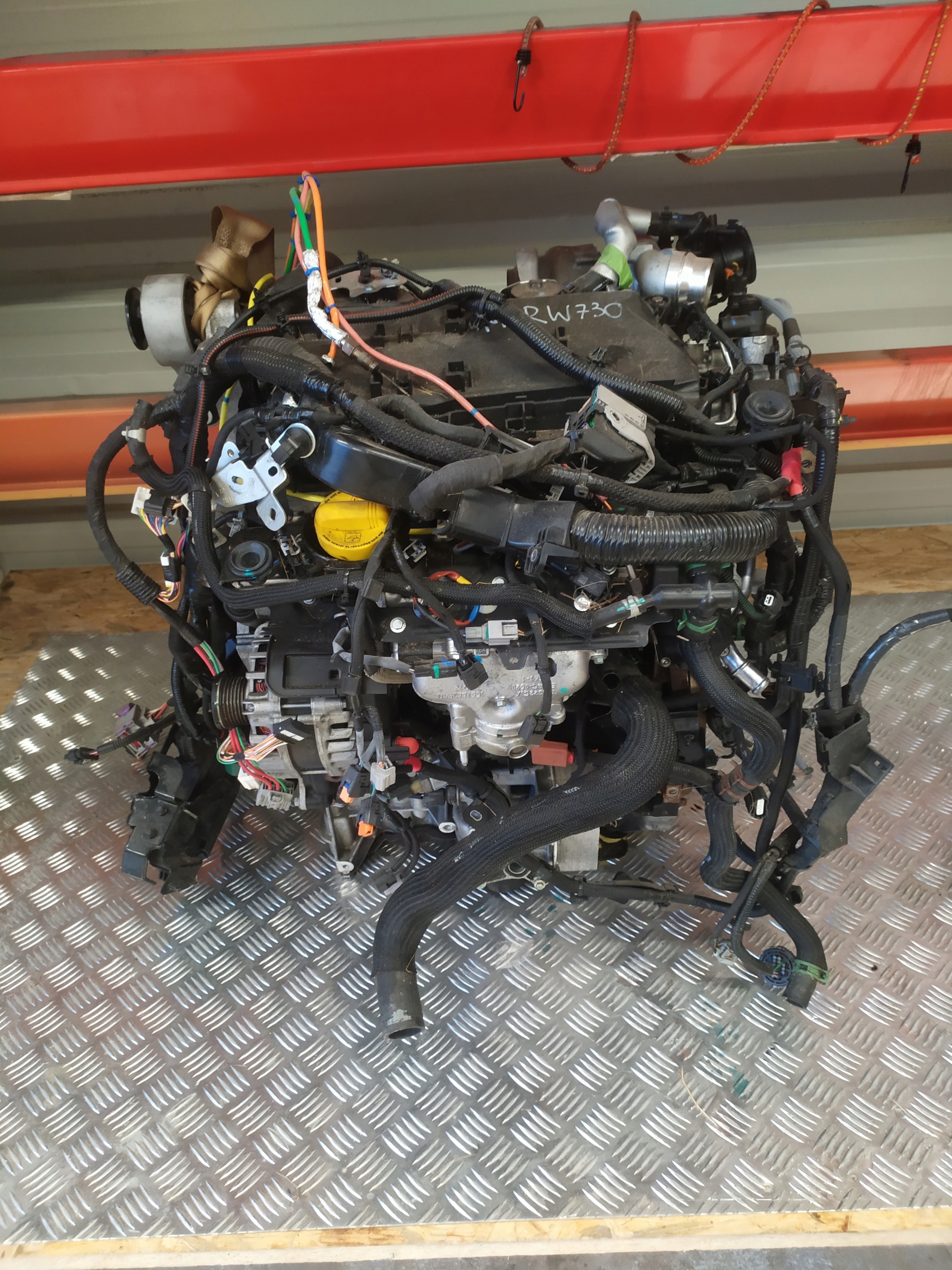 RENAULT TRAFIC KOLEOS NISSAN OPEL VIVARO KOMPLETNY SILNIK 2.0 DCI M9RW730