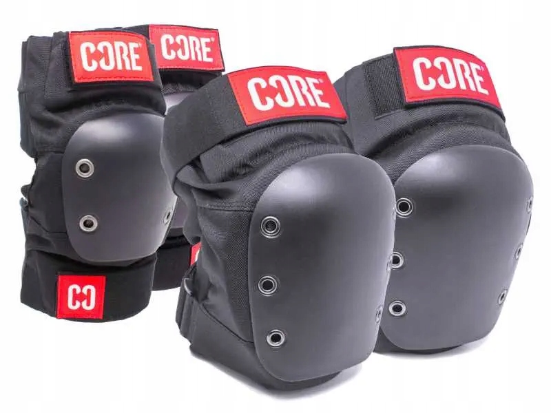 Core Street Pro Set ochraniacze kolan i łokci Black S