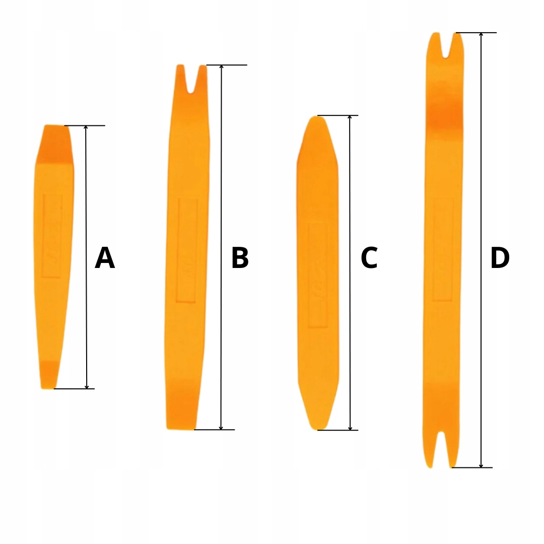 ŁAPKI ŚCIĄGACZE BRESZKI DO SPINEK SAMOCHODOWYCH - Profesjonalne Narzędzie Kod producenta 4pcs tools 001