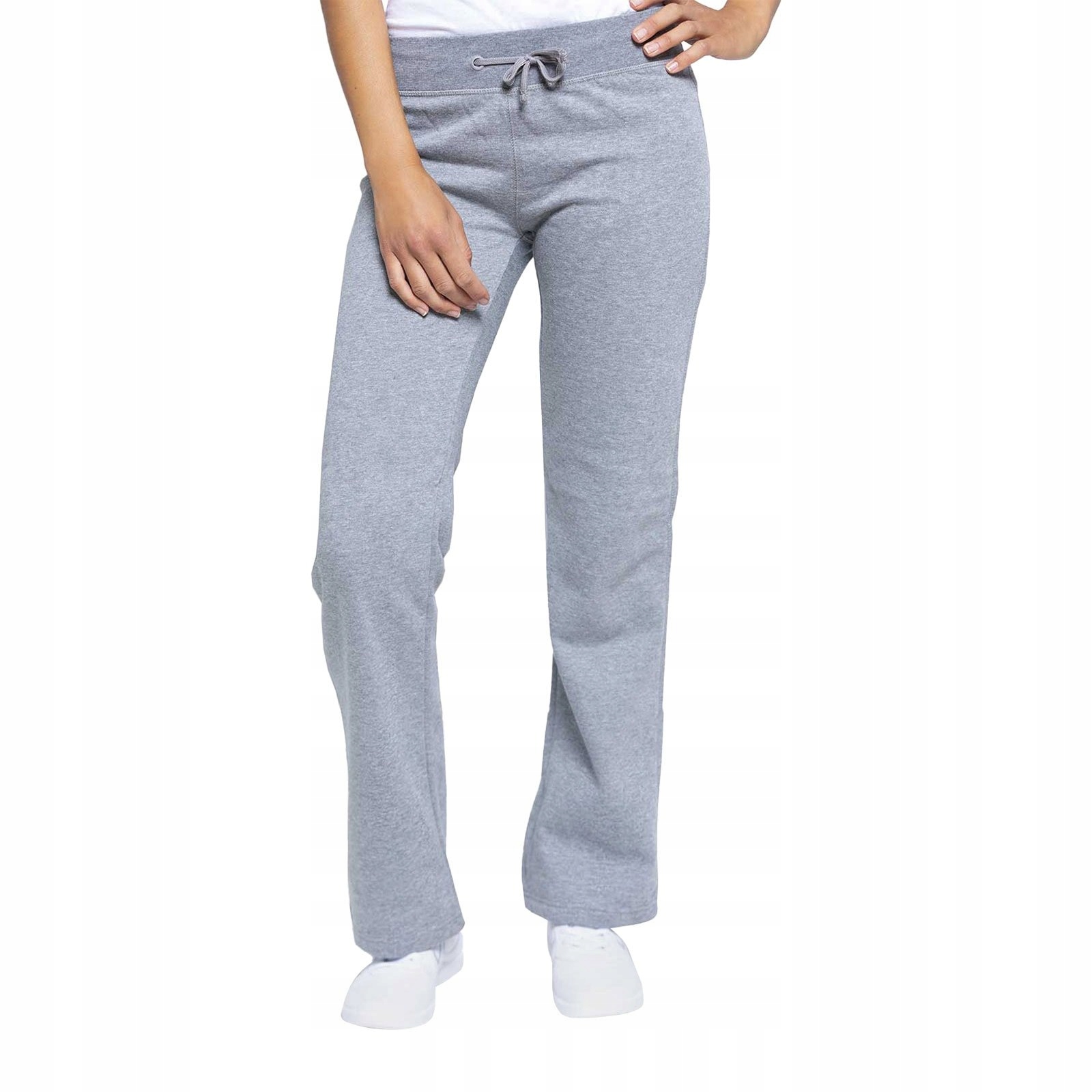 

Modne damskie spodnie dresowe Sweat Jhk szare XL