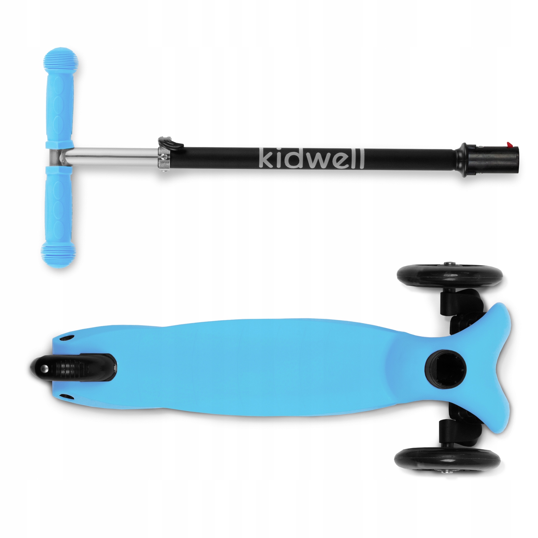 HULAJNOGA BALANSOWA TRÓJKOŁOWA UNO KIDWELL BLUE NIEBIESKA Liczba kół 3