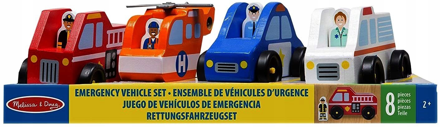 MELISSA POJAZY RATUNKOWE. Zabawka Dla chłopców