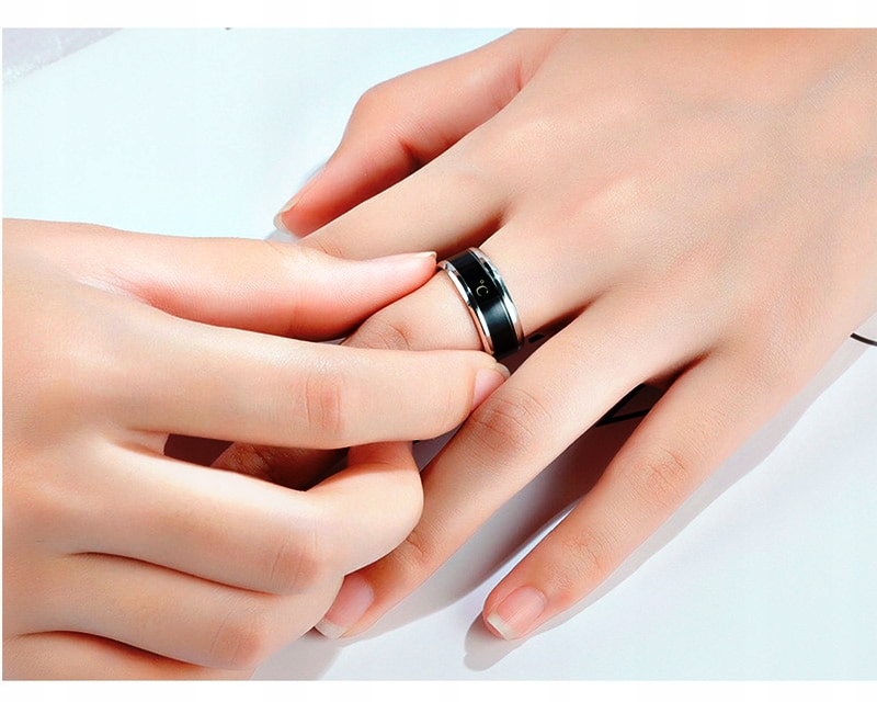 TYTANOWY SYGNET DLA PAR JEJ KRÓL HER KING OBRĄCZKA Rozmiar/Średnica wew. (mm) na wymiar