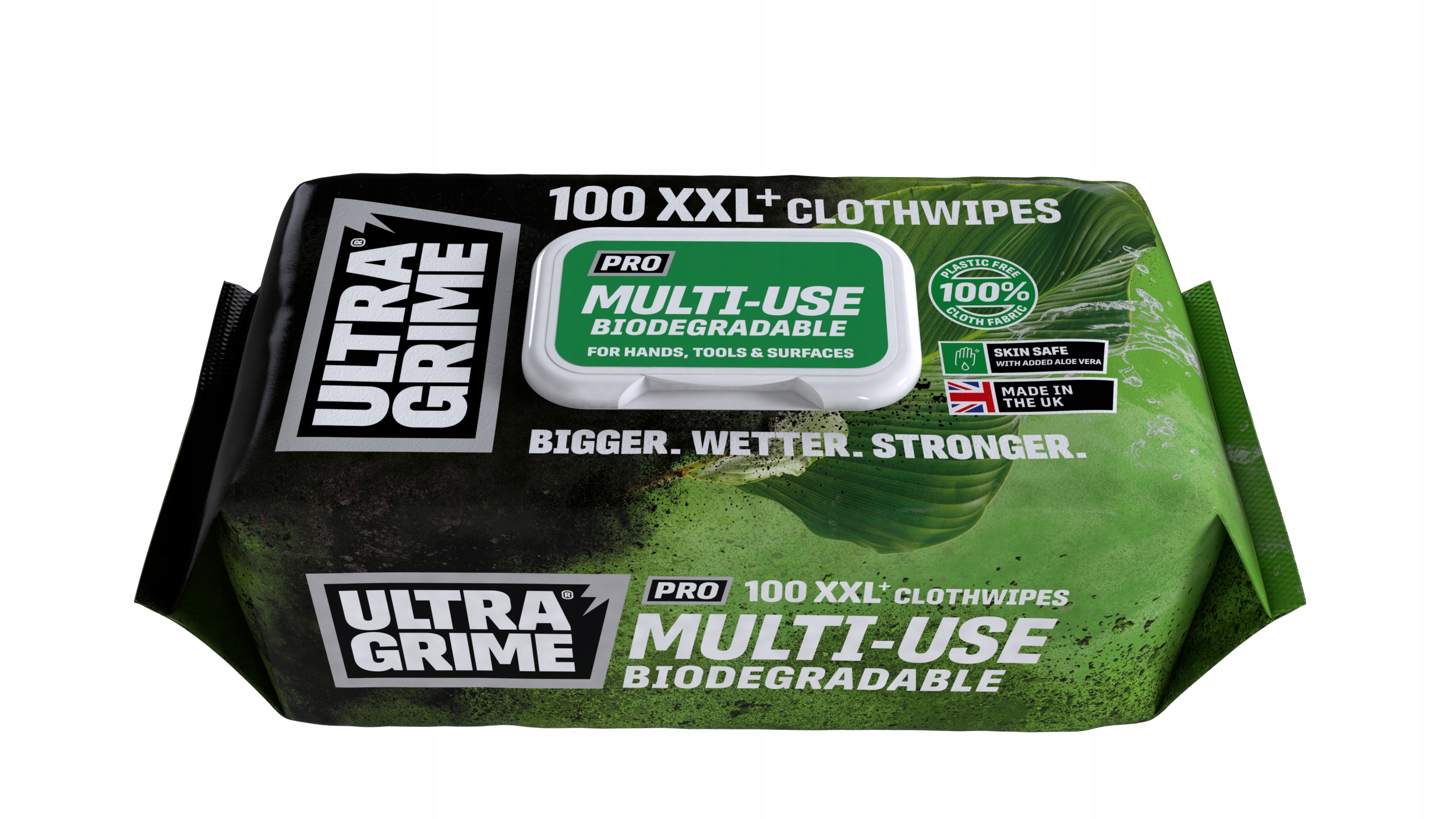 Levně Profi čistící ubrousky Ultragrime Bio-multiuse 100ks XXL
