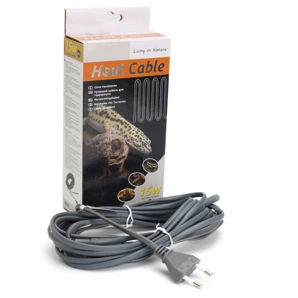 Levně Topný Kabel, Kabel Do Terária Pro Plazy, Otopné Těleso, Výkon 50 W