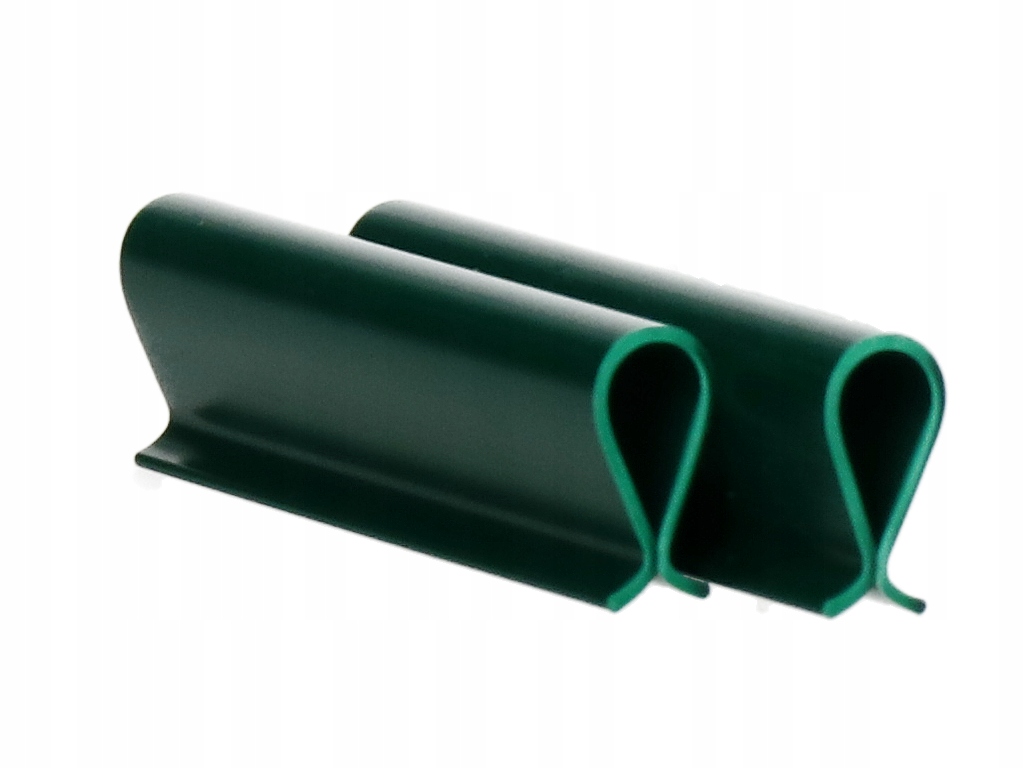 KLIPSY DO TAŚMA OGRODZENIOWA 4,75cm ZIELONY 10szt Długość 35 m