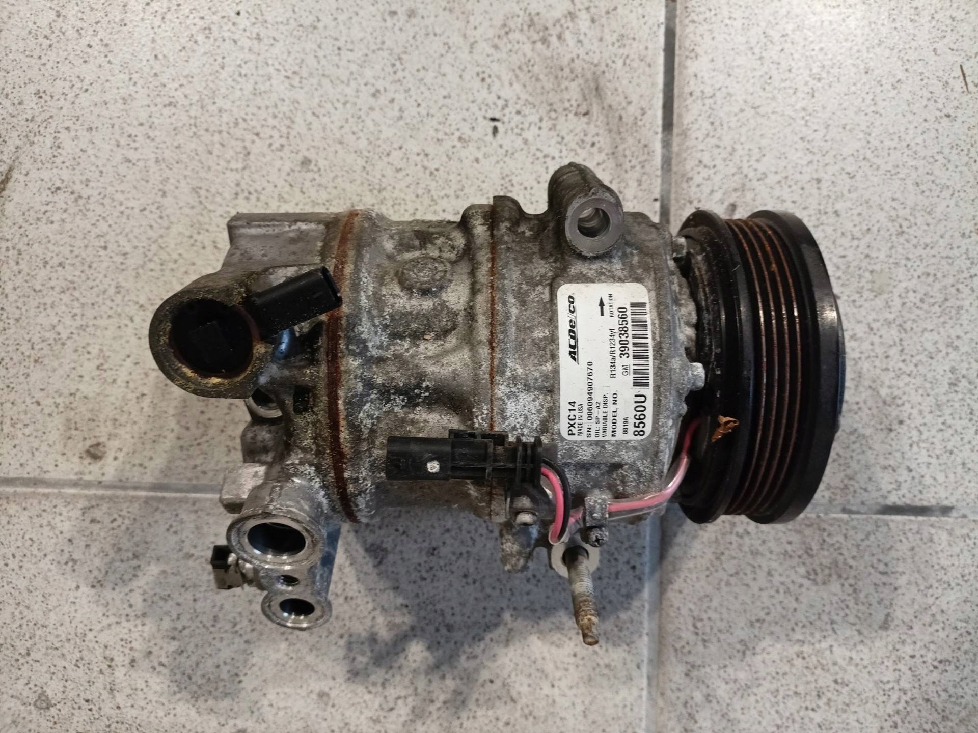 Klimakompressor klimaanlage Chevrolet Cruze 2 2017 39038560