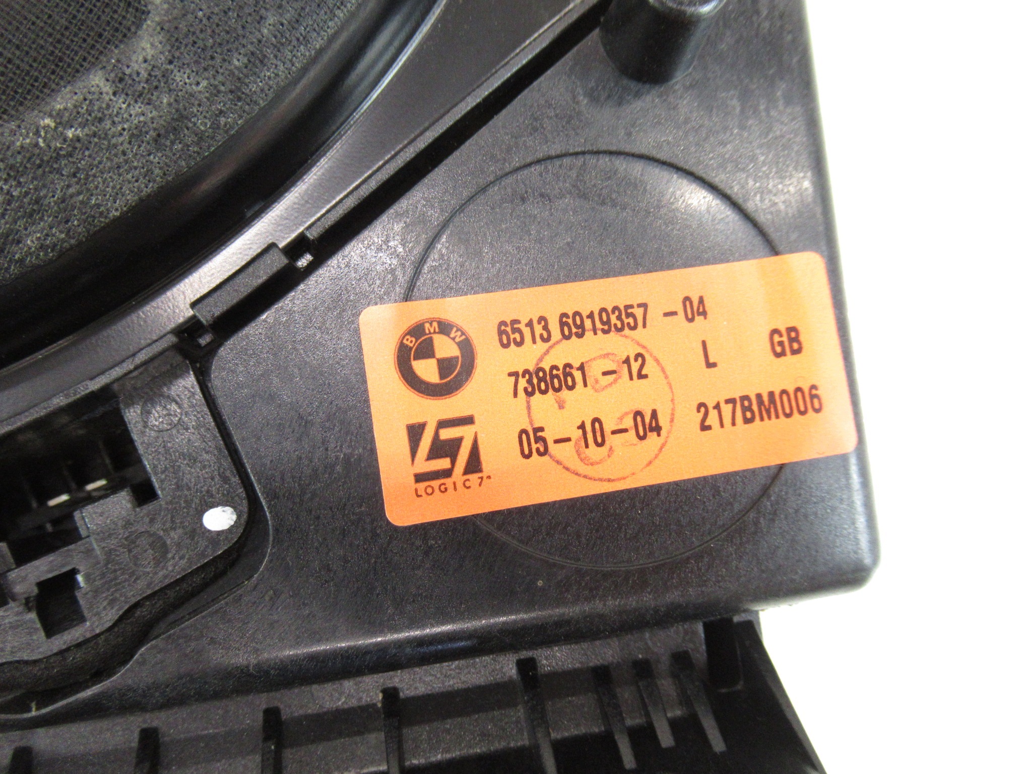 Naglosnienie LOGIC 7 DSP speakers BMW 5 e60 sedan