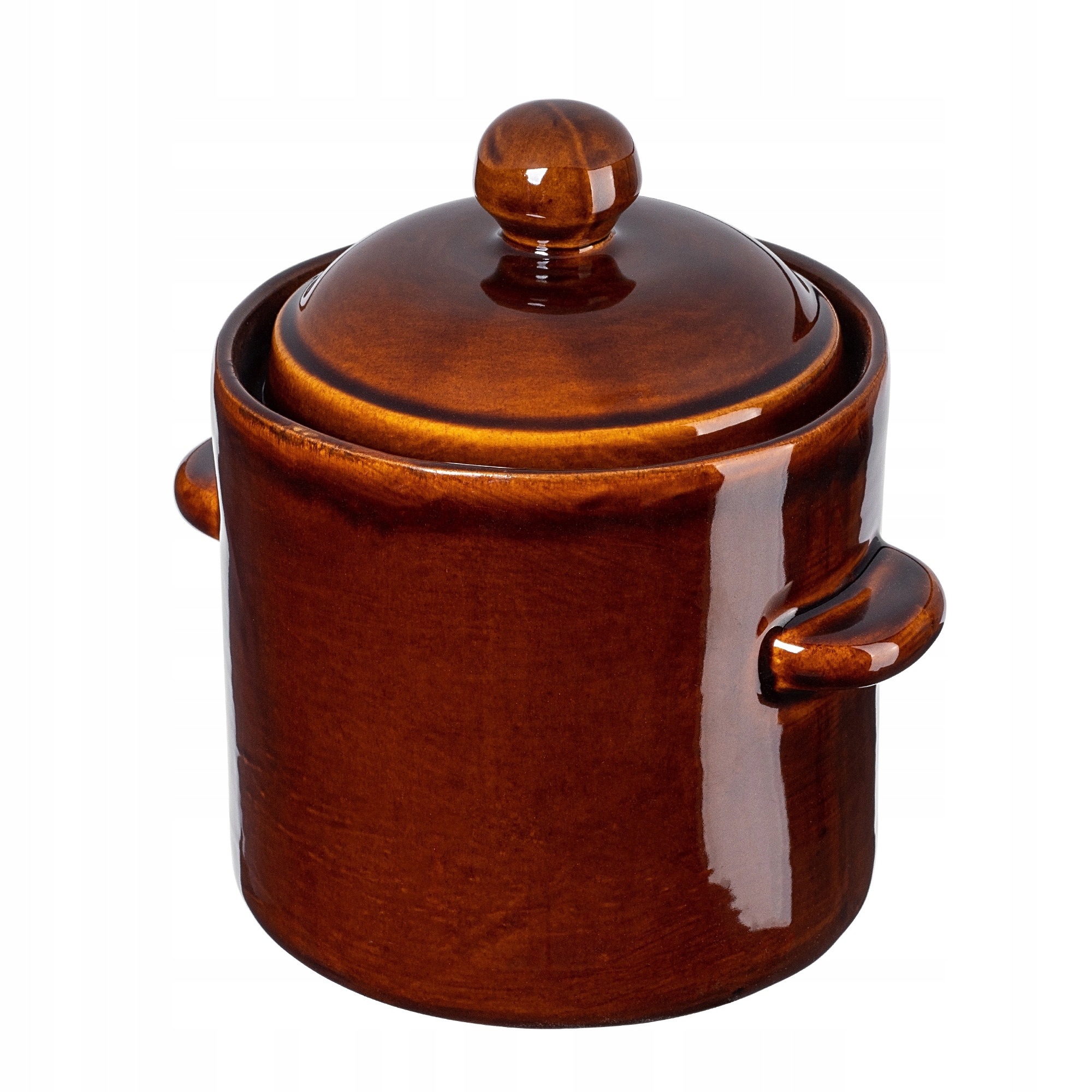 Sud K Nakládání Okurek Kamenina 1,8L Hrnec S Hermetickým Límcem